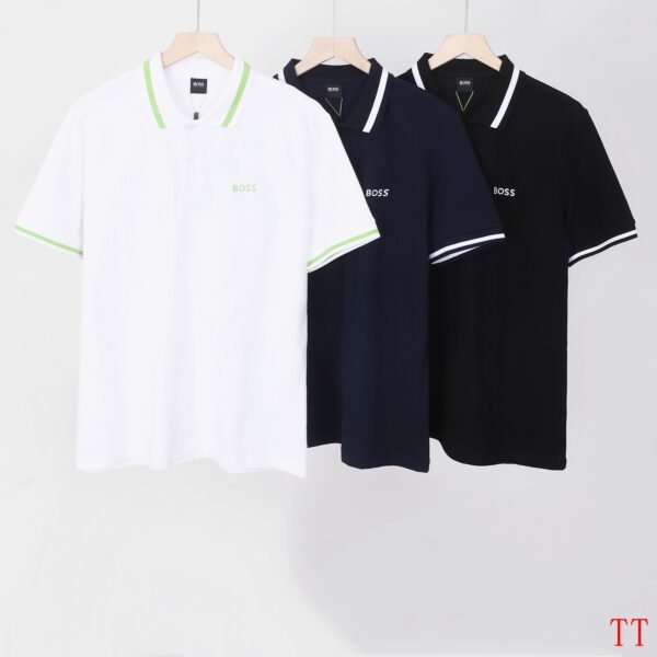 BOSS polo shirt lapel short sleeves M-XXL - Image 5