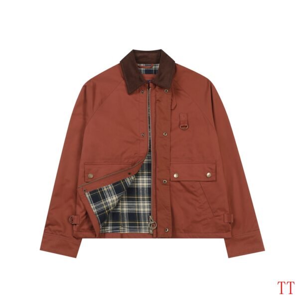 Ralph Lauren Barn Style Solid Color Single-Breasted Women's Short Casual Jacket - Image 7