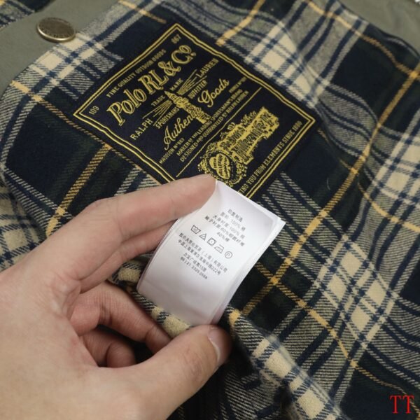 Ralph Lauren Barn Style Solid Color Single-Breasted Women's Short Casual Jacket - Image 4