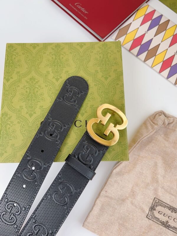 [Purchasing level] G leather belt leather goods9