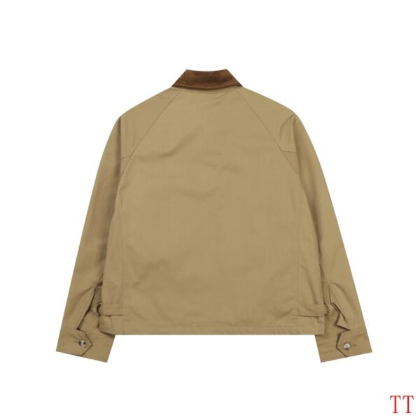 Ralph Lauren Barn Style Solid Color Single-Breasted Women's Short Casual Jacket