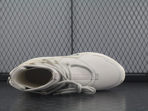 Fear of God x N Fear of God 1 High Street Air Cushion High Top Sports Basketball Shoes "Leather Milk Gray" AR4237-002 - Image 16