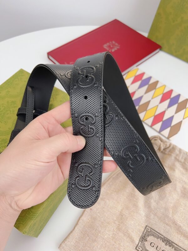 [Purchasing level] G leather belt leather goods9 - Image 4