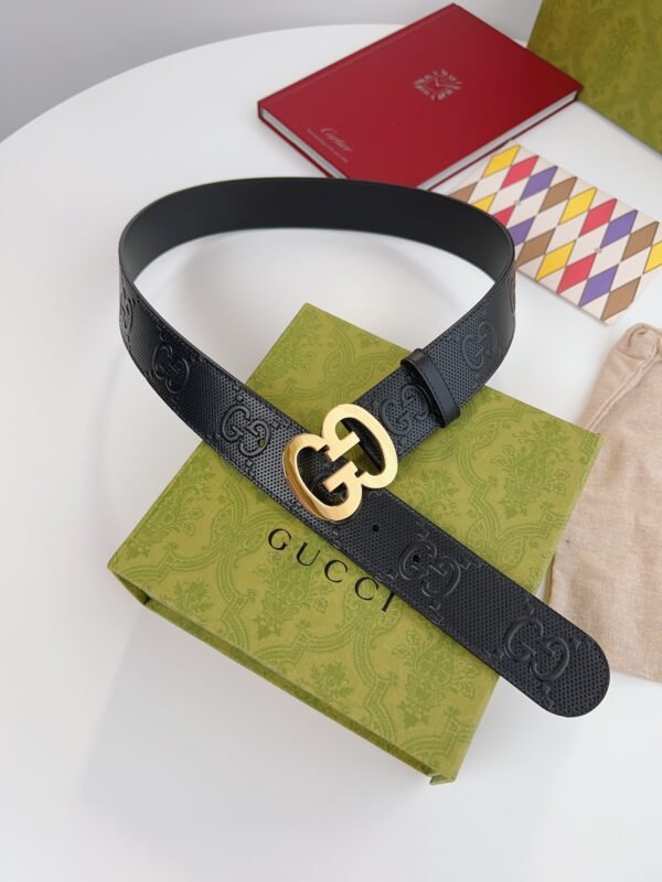 [Purchasing level] G leather belt leather goods9 - Image 7