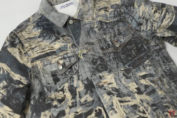 Optical illusion erosion destruction graffiti 3D printing baggy loose tear graffiti printing set M-XXL14 - Image 11